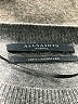 ALLSAINTS 100% Cashmere Solid Gray Cashmere Pullover Sweater Size S - photo 7