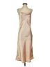Bebe 100% Polyester Metallic Tan Cocktail Dress Size S - photo 1