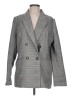 Aqua Plaid Gray Blazer Size L - photo 1