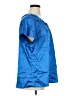 Harve Benard Blue Short Sleeve Blouse Size 1X - photo 4
