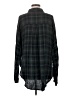BDG 100% Rayon Plaid Black Long Sleeve Button-Down Shirt Size M - photo 2