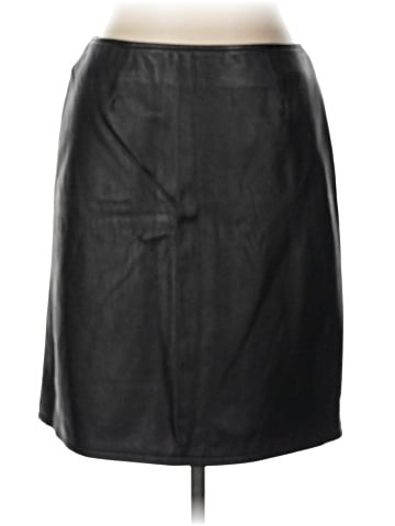 Weekend Max Mara Leather Skirt (view 1)
