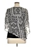 Alyx 100% Polyester Silver 3/4 Sleeve Blouse Size 0X - photo 2