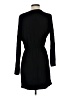 P.S. Kate Solid Black Casual Dress Size S - photo 2