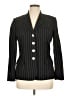Chaps Stripes Black Blazer Size 14 - photo 1