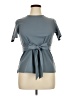 Unbranded Gray Short Sleeve Blouse Size XL (estimated) - photo 1