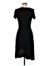 Acemi Solid Black Casual Dress Size M - photo 2