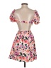 Shein Floral Pink Cocktail Dress Size 2 - photo 2