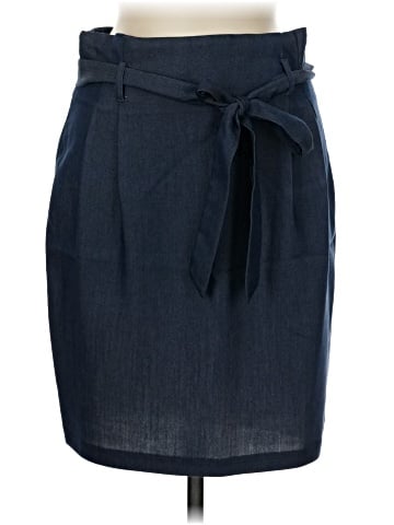 Bar III Denim Skirt (view 1)
