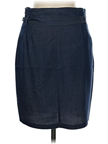 Bar III Denim Skirt (view 2)