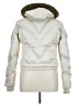 Grane 100% Polyester Ivory Snow Jacket Size XL - photo 2