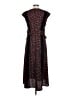 Thakoon 100% Polyester Print Black Casual Dress Size 12 - photo 2