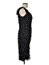 BCBGMAXAZRIA Polka Dots Black Cocktail Dress Size L - photo 4