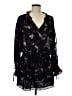 Parker 100% Polyester Black Casual Dress Size M - photo 1