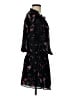 Parker 100% Polyester Black Casual Dress Size M - photo 4