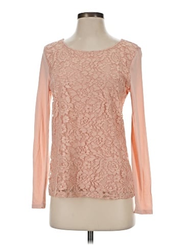 Ann Taylor Factory Long Sleeve Top (view 1)