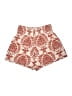 Shein Print Red Shorts Size 6 - photo 2