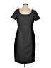 Rafaella Chevron-herringbone Gray Casual Dress Size 10 - photo 1