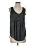 Violet & Claire 100% Polyester Gray Tank Top Size S - photo 1