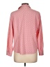 Assorted Brands Polka Dots Pink Long Sleeve Button-Down Shirt Size L (estimated) - photo 2