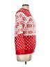 Fashion Print Red Pullover Sweater Size L - photo 4