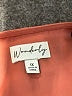wonderly 100% Polyester Orange Short Sleeve Blouse Size 1X - photo 7