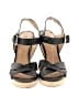 MICHAEL Michael Kors 100% Leather Black Wedges Size 10 - photo 2