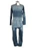 Sandrine Rose 100% Cotton Blue Jumpsuit Size XS - photo 2