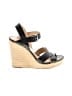 MICHAEL Michael Kors 100% Leather Black Wedges Size 10 - photo 1