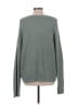 Pink Lily Solid Green Pullover Sweater Size L - photo 2