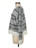 Time and Tru Houndstooth Silver Pullover Sweater Size M - photo 5