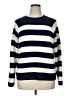Caslon Stripes Blue Pullover Sweater Size XL - photo 1