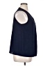 Cupshe 100% Polyester Blue Sleeveless Blouse Size XL - photo 4