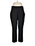 Investments Solid Black Dress Pants Size 12 - photo 1