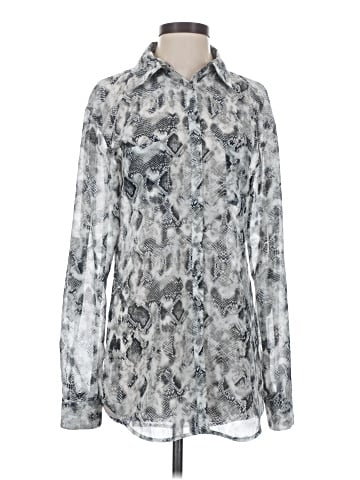 Kardashian Kollection Long Sleeve Blouse (view 1)