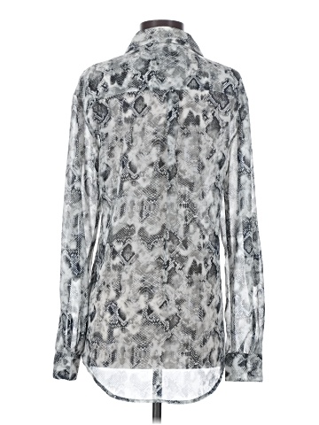 Kardashian Kollection Long Sleeve Blouse (view 2)