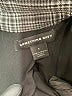 Something Navy Plaid Gray Blazer Size S - photo 6