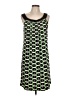 Max Studio Graphic Green Casual Dress Size L - photo 1