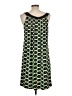 Max Studio Graphic Green Casual Dress Size L - photo 2
