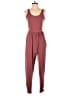 Active by Old Navy Solid Burgundy Jumpsuit Size S - photo 1