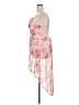 Unbranded Floral Pink Cocktail Dress Size 21 - photo 5