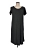 Assorted Brands Solid Gray Casual Dress Size M - photo 1