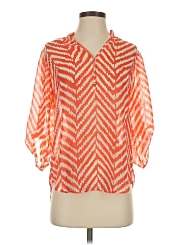 Signature Studio 3/4 Sleeve Blouse (view 1)