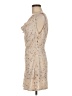 Motel 100% Polyester Animal Print Tan Cocktail Dress Size M - photo 5