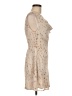 Motel 100% Polyester Animal Print Tan Cocktail Dress Size M - photo 4