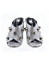 Kenneth Cole New York Silver Sandals Size 7 1/2 - photo 2
