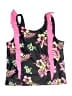 Hurley Floral Black One Piece Swimsuit Size 10 - 12 - photo 1
