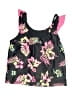 Hurley Floral Black One Piece Swimsuit Size 10 - 12 - photo 2