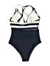 Unbranded Stripes Blue One Piece Swimsuit Size S - photo 2