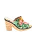 Johnston & Murphy Tropical Green Heels Size 8 - photo 1